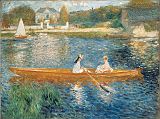 London National Gallery Top 20 17 Pierre-Auguste Renoir - Boating On the Seine